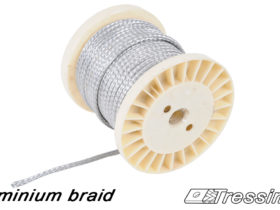 Round aluminiumr braid on bobbin